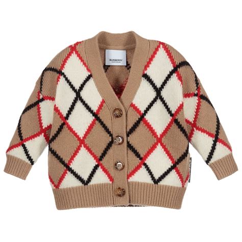 cardigan burberry neonato|Baby Knitwear .